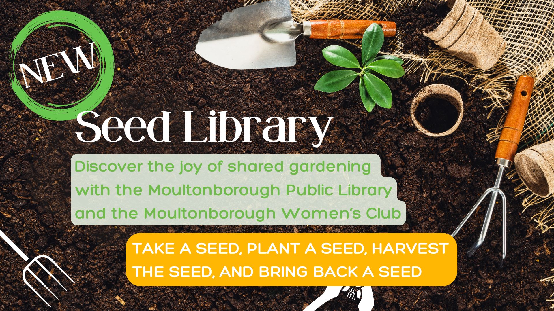 Seed Library Labeling Seed Library - Moultonborough Public Library