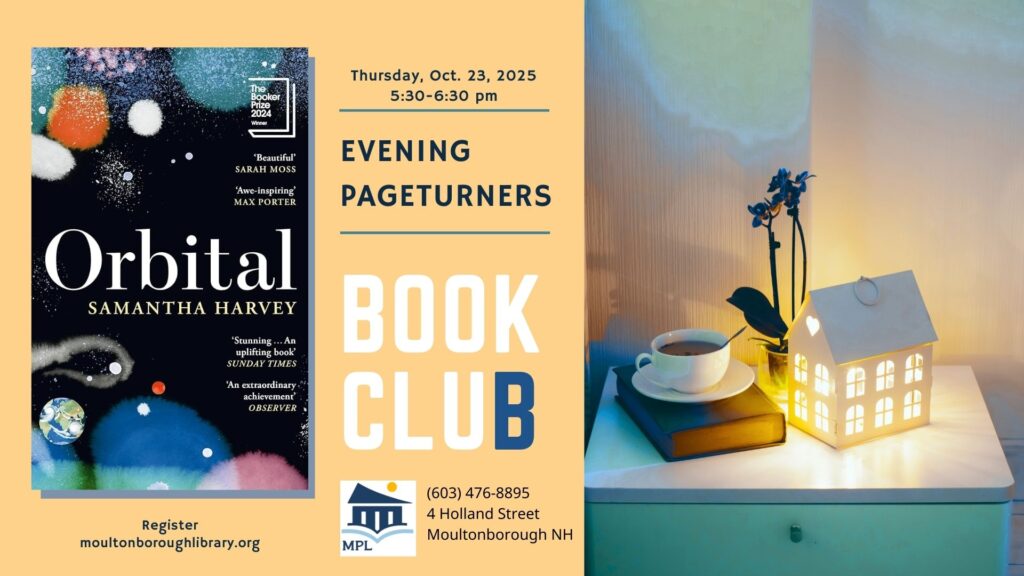 Evening Page Turners, October 23, 5:30 pm