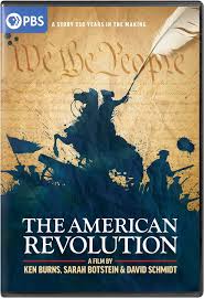 Cover for The American Revolution film by Ken Burns