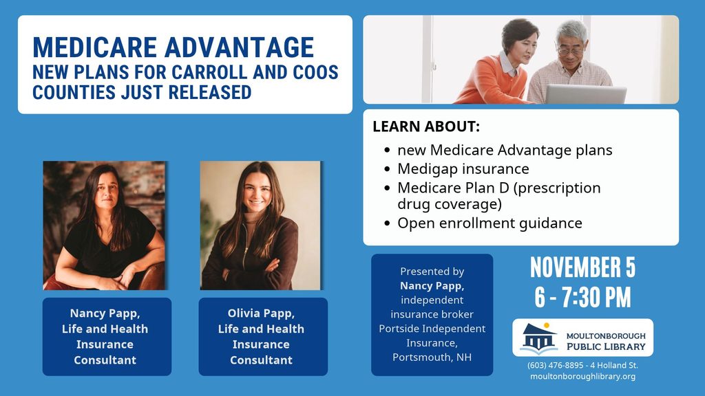 Medicare Advantage Plans, November 5, 6 pm