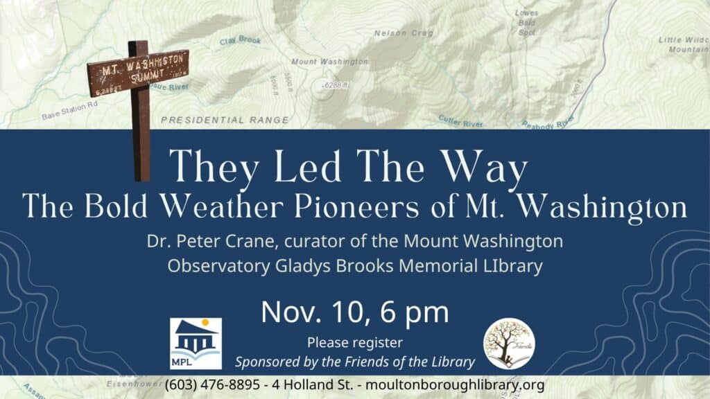 Poster for They Led the Way, November 10, 6 pm.